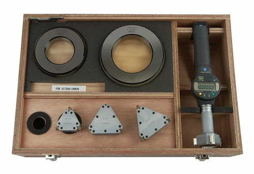 Mitutoyo 568-936 Borematic Gage with Interchangeable Heads Set, 2-4" Range