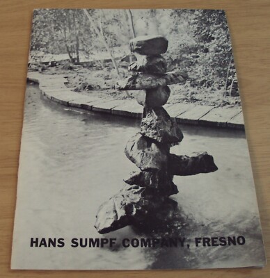 L@@K 1964 'Custom ART Ceramics' Catalog/Prices~''HANS SUMPF'' Stan Bitters~FRESNO