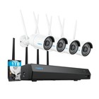 Reolink Rlk12-500Wb4 16Ch 5Mp 2.4/5G WiFi Security Camera System 24/7 Recording
