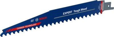 BOSCH Carbide Expert Tough Wood S 1142 KHM Säbelsägeblatt für Holz 1 Stück