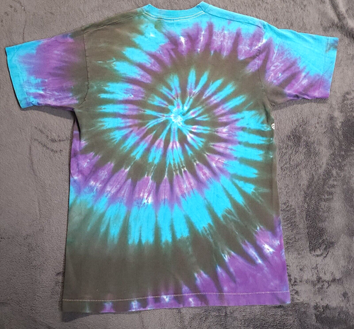 Liquid Blue Vintage 90's Grateful Dead Dancing Skeletons T-Shirt Tie Dye Sz L - Picture 8 of 11