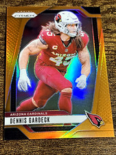 DENNIS GARDECK 2024 Panini Prizm Orange Refractor /249 #6