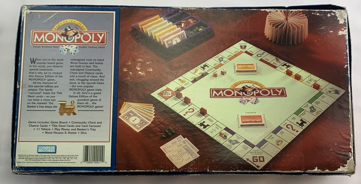 モノポリーページ MONOPOLY 1995 1996 Replacement CHANCE / COMMUNITY CHEST