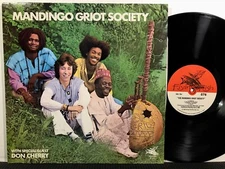 MANDINGO GRIOT SOCIETY LP FLYING FISH 076 STEREO 1978 Afrobeat Jazz DON CHERRY