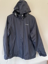 Great Ladies Hawkshead Waterprrof Rain Coat Size 18-20 Navy Blue