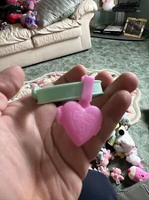 Moose Scruff A Luvs Stuffed Animal Plush Aqua Collar & Tag Dog Cat Replacement!