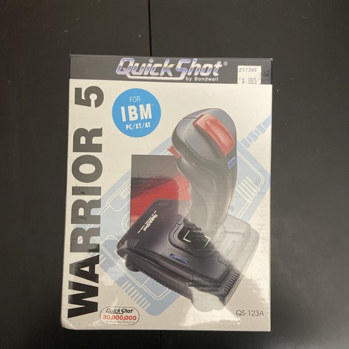 QuickShot Warrior 5 (QS123A) Video Games Controller - Brand New Sealed RARE