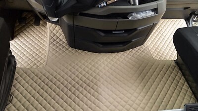MAN TGX Beige LKW Fußmatten Tunnelabdeckung Truck TGX ab 2020- Automatik