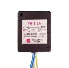 YH-1.2A UIN 200-240VAC 50/60Hz UOUT 90-108VDC I 1.2A Rectifier