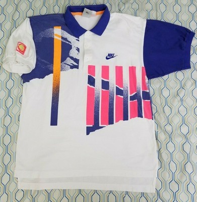 nike agassi polo