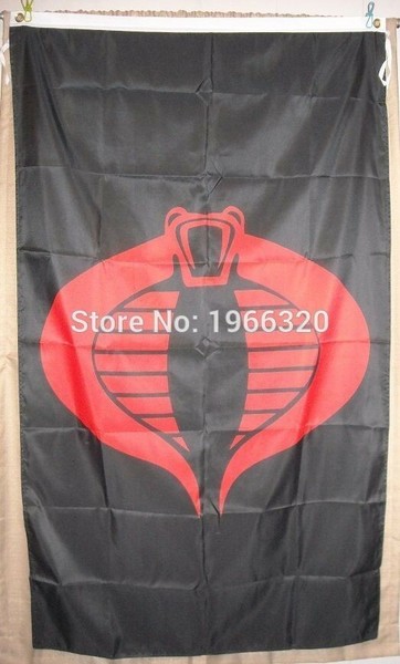 BANDERA G.I. Joe Cobra Equipo Bandera 3X5
