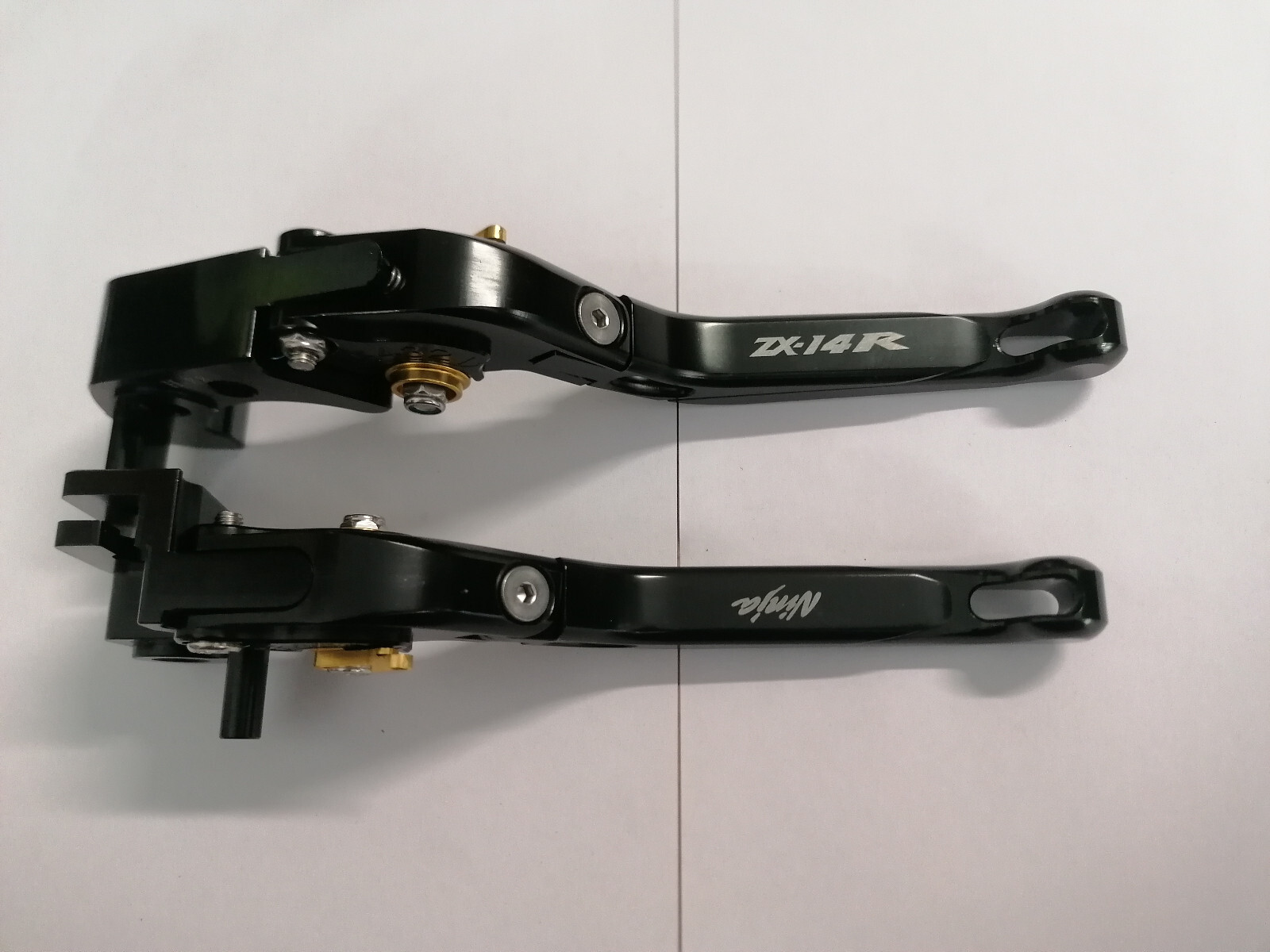 Levier de frein et embrayage repliable pour KAWASAKI ZZR 1400 modèles 2006 à 2021