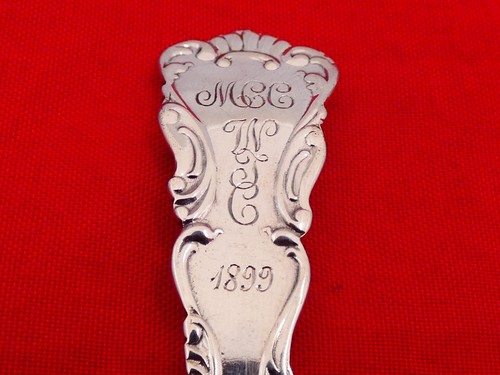 Vintage Sterling Silver Pittsburgh Souvenir Spoon ZX-10 - Picture 5 of 6