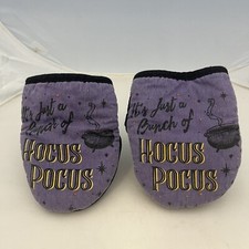 Pair Of 2022 Hocus Pocus Purple Mini Oven Mitt It’s Just A Bunch Of Hocus Pocus