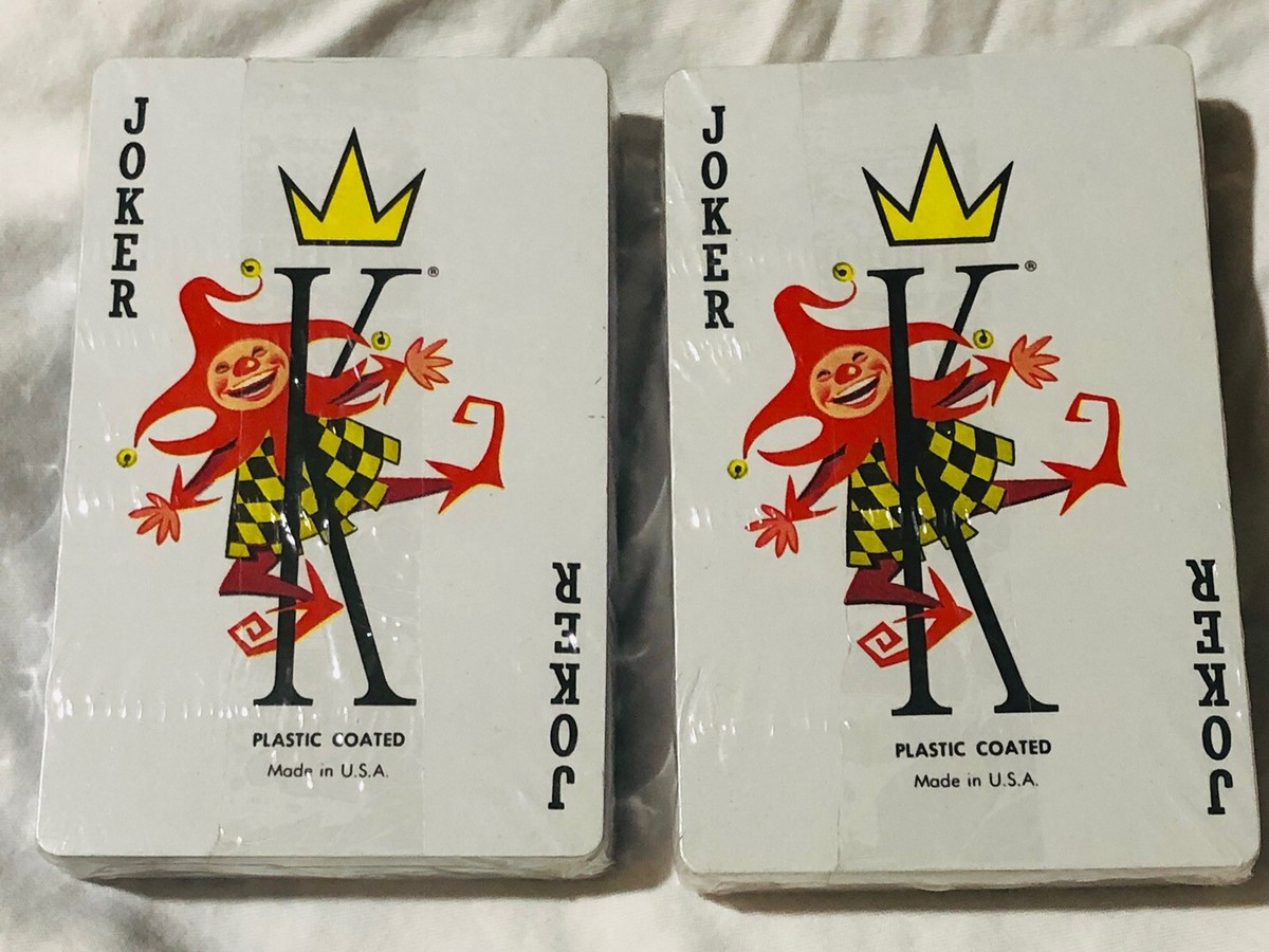 Two (2) Decks Vintage Butterfly Swap Playing Cards Sets - New