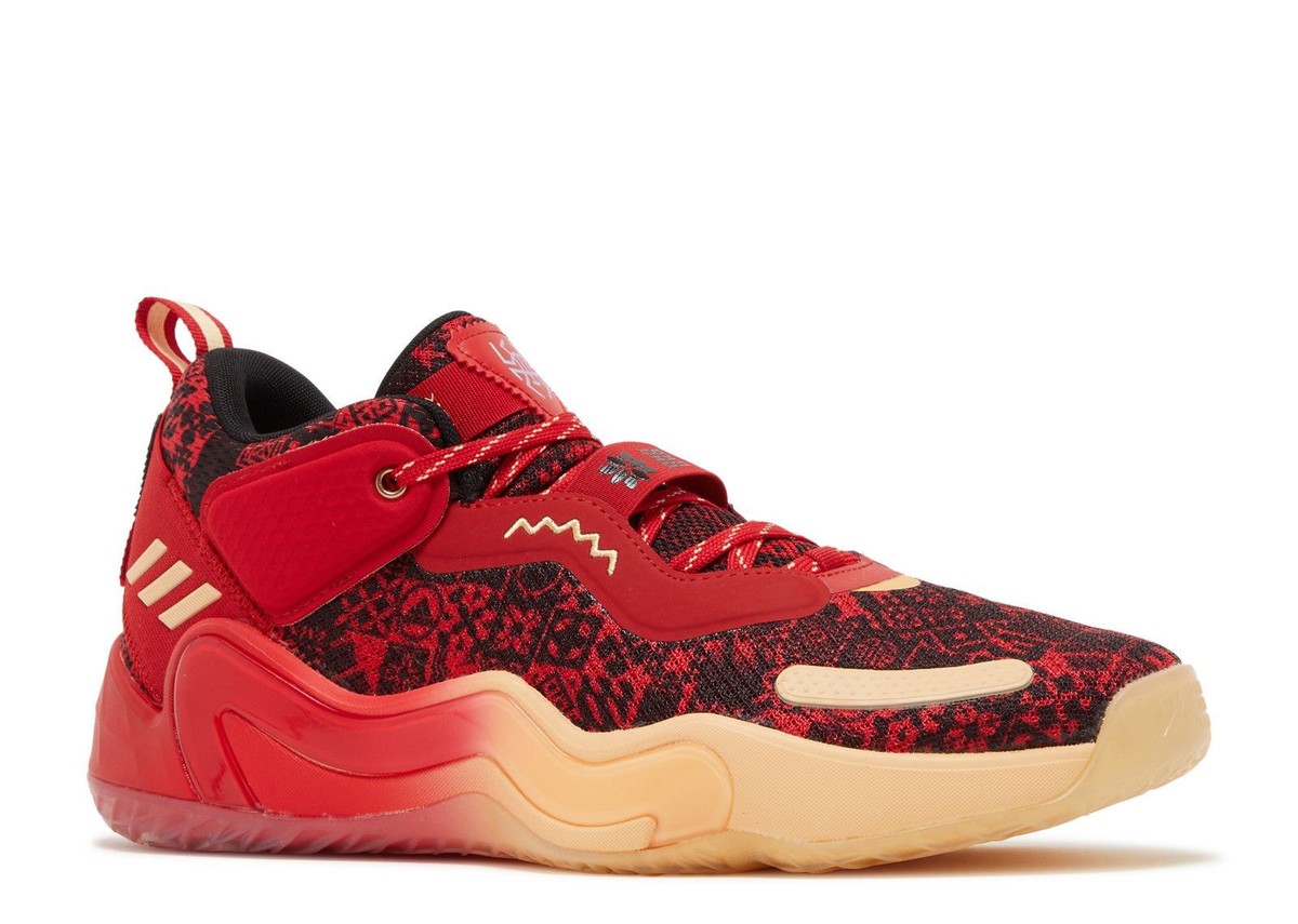adidas D.O.N. Issue #3 Chinese New Year Scarlet Red GY0328 sz 15