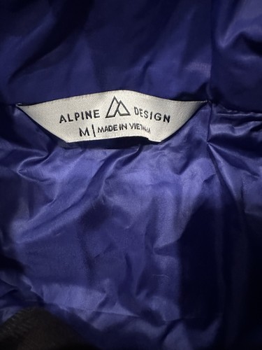 ALPINE Designs Women’s Size MED Mountainside Mist Anorak Dark Blue NWT $125 - Picture 10 of 16