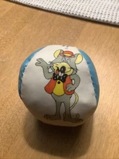 Showbiz Pizza Chuck E Cheese Vintage 1991 Hacky Sack Blue Sides Exc Cond