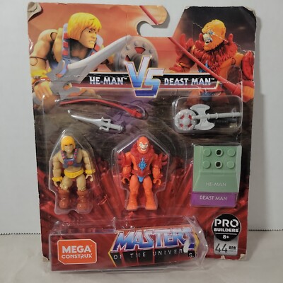 MEGA CONSTRUX Masters Of The Universe He-Man Vs Beast Man