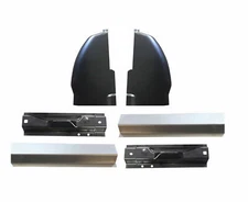 1999-2017 Ford Super Duty Extended Cab Corner Front & Rear Rocker Panels 6Pc Kit