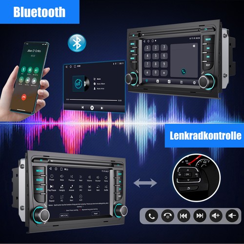 Für Audi A4 S4 RS4 B6 B7 B8 SEAT EXEO Android 13 Autoradio GPS Navi RDS Carplay - Bild 11 von 15