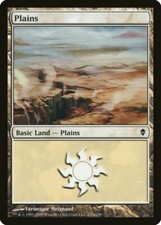 Plains (232a Intro) Zendikar PLD Basic Land MAGIC THE GATHERING CARD ABUGames