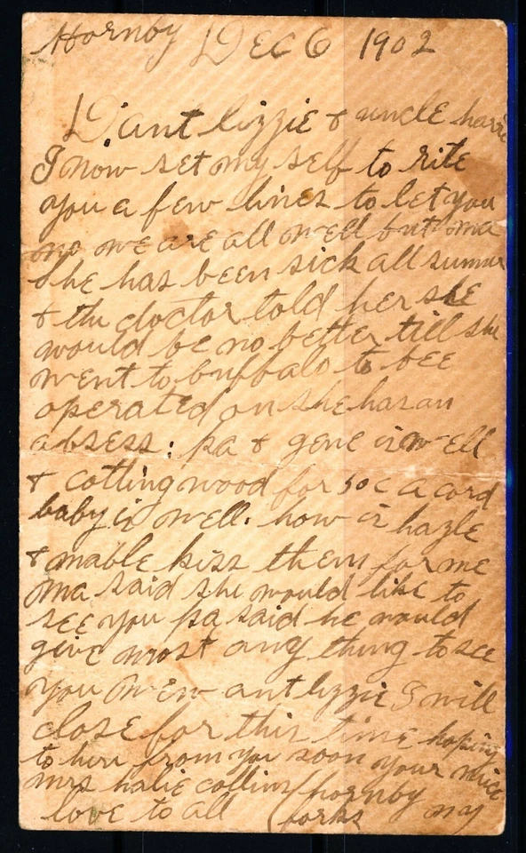 USAstamps Used US 1902 Nice Very Old Postcard - Image 2 of 2