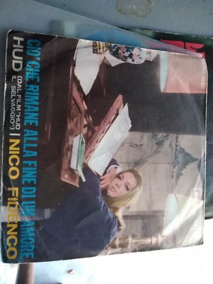 7'' NICO FIDENCO CIO' CHE RIMANE ALLA FINE DI UN AMORE HUD COVER VG+ VINILE EX