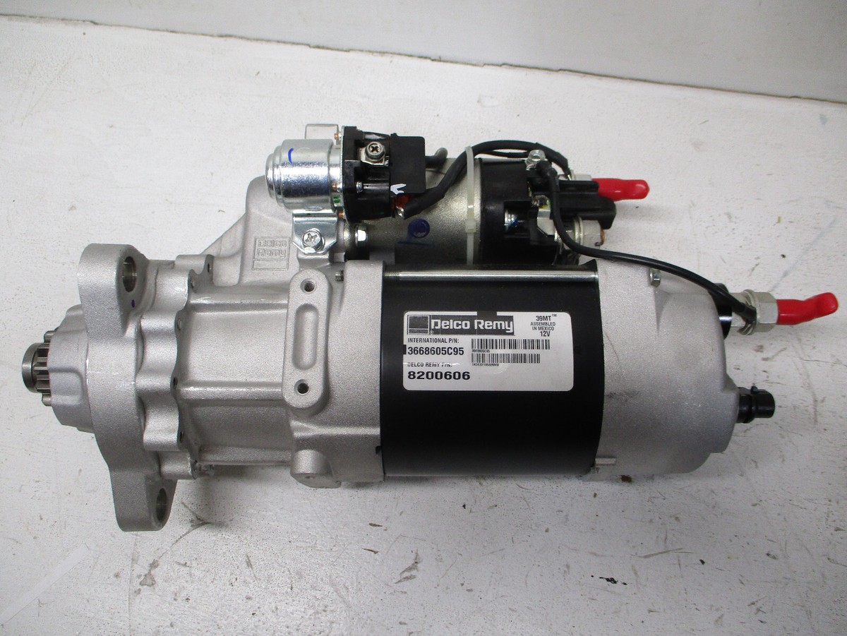 8200606 DELCO REMY 39MT STARTER 12V GENUINE NEW DELCO REMY INTL