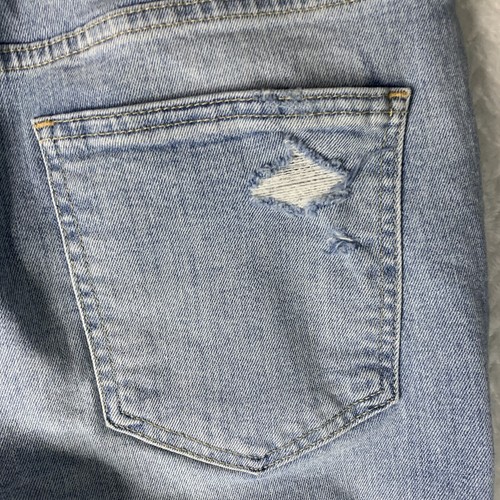 Pantalones de mezclilla para mujer GAP 29/8R Cigarette tiro alto dobladillo crudo - Imagen 11 de 14