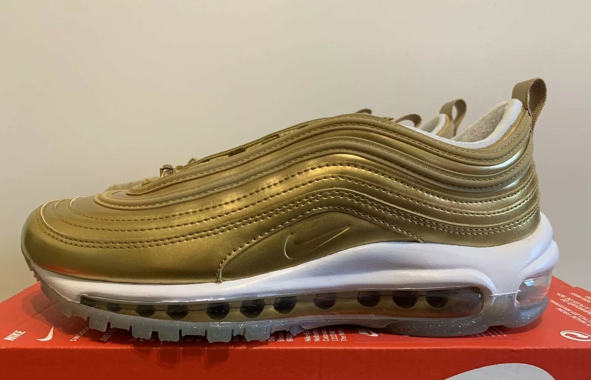 Nike Air Max 97 QS Metallic Gold Medal CJ0625-700 Women's