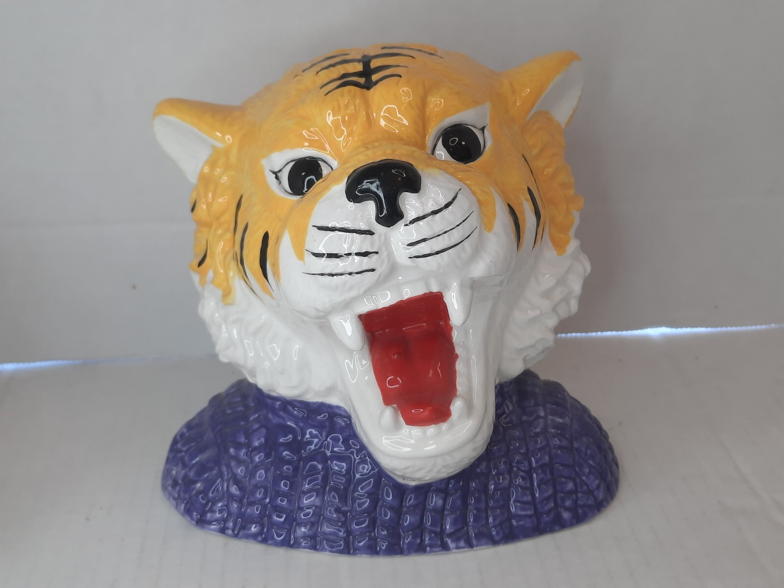 LSU Tigers Piggy Money Coin Bank College Treasures By Slavic Treasures 2006