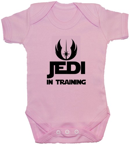 Jedi in Training Baby wachsen, Body, Strampler, T-Shirt 0 bis 24m Star Wars Junge Mädchen - Bild 4 von 6