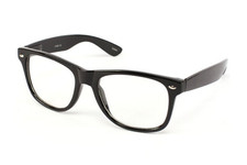 Fashion Retro Unisex Mens Womens Clear Lens Glasses Square Sun Nerd Geek Eyewear