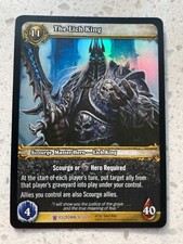 Warcraft WOW TCG Icecrown 16/220 The Lich King NM EN FOIL