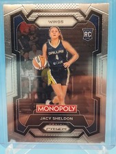 Jacy Sheldon 2024 Panini Prizm Monopoly WNBA Rookie #67 DALLAS WINGS