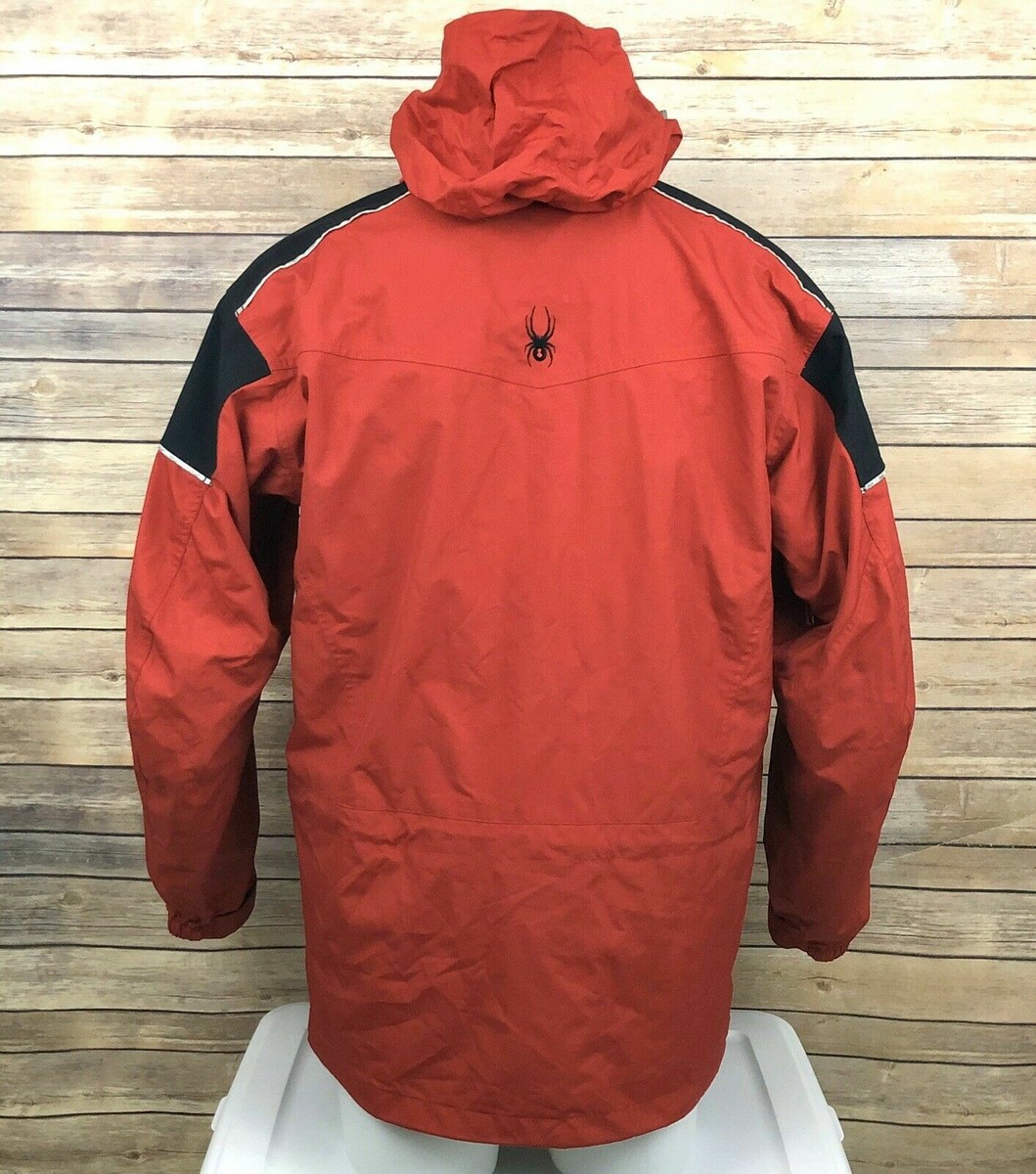 Spyder XT 5000 MENS 2 in 1 Ski Snow Jacket M Red Black Spyder XT 5000 MENS 2 in 1 Ski Snow Jacket M Red Black