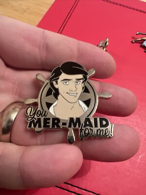 Disney Pin Oh My Prince Eric You Mer Maid For Me Kleine Meerjungfrau Arielle