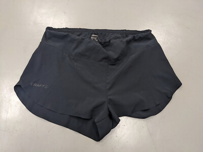 Craft Pro Hypervent Split Shorts Damen Laufhose Schwarz Größe 1910430-999000