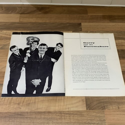 Gerry & the Pacemakers Concert Programme 1963 + Ticket Stub 13 Oct @ Coventry - Picture 7 of 15