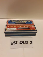 Lot of 2 Toysmith Harmonicas with Boxes 10 Holes Key of C