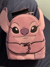 Loungefly Disney Stitch Angel Magnetic Hands Mini Backpack