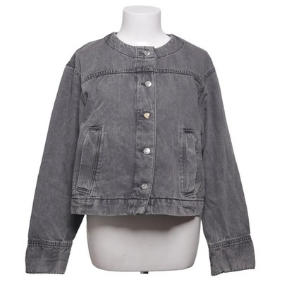 Carin Wester, Jacke, Damen, Größe: 36, Grau, Recycelte Baumwolle, Einfarbig #fAh
