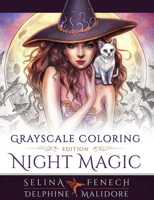 Selina Fenech | Night Magic - Grayscale Coloring Edition | Taschenbuch (2025)