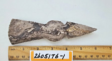 6" Stone Tomahawk Head - AX - Pow-Wow - Hand Knapped Agate