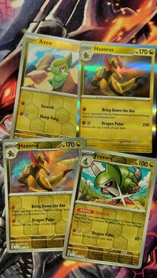 Pokemon  English Nm Maxax Entwickling Sharfax Milza Reverse Holo + Holo