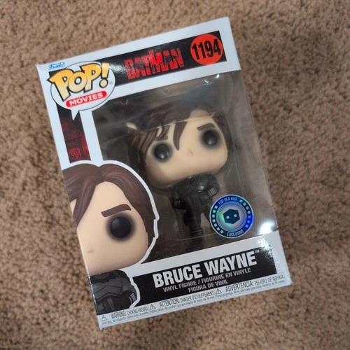 Funko POP! Movies DC The Batman Bruce Wayne #1194 Pop in a Box Exclusive