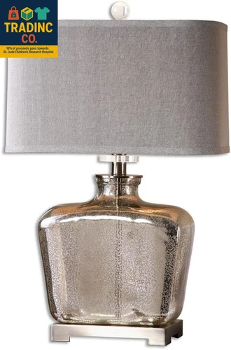 Molinara Mercury Glass Jug Table Lamp - Picture 5 of 5