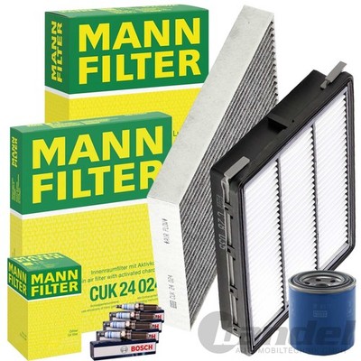 MANN FILTER INSPEKTIONSPAKET passend für HYUNDAI TUCSON TL TLE KIA SPORTAGE 4/QL