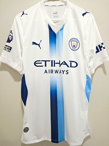 Manchester City Erling Haaland Away  Soccer Jersey Men’s